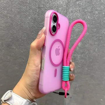 Strap Matte Soft TPU iPhone Cover